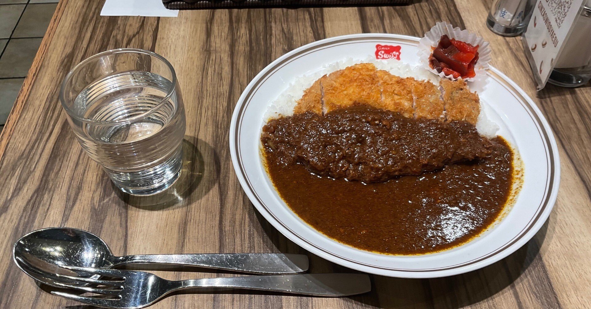ヤエチカ「TOKYO CURRY QUARTET」の「銀座スイス🇨🇭」でカレーランチ