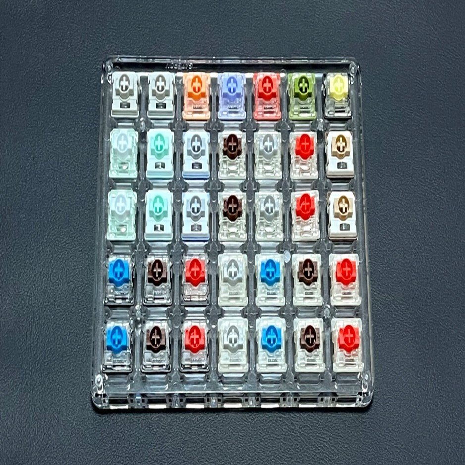 Gateronからロープロファイルキースイッチのテスターが届いた！｜50歳