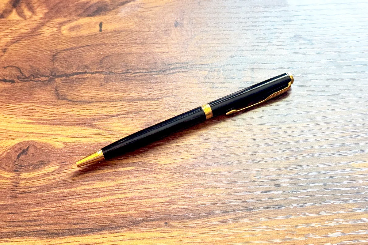 紛失したと思っていたPARKERのボールペンを約10年ぶりに発見しました