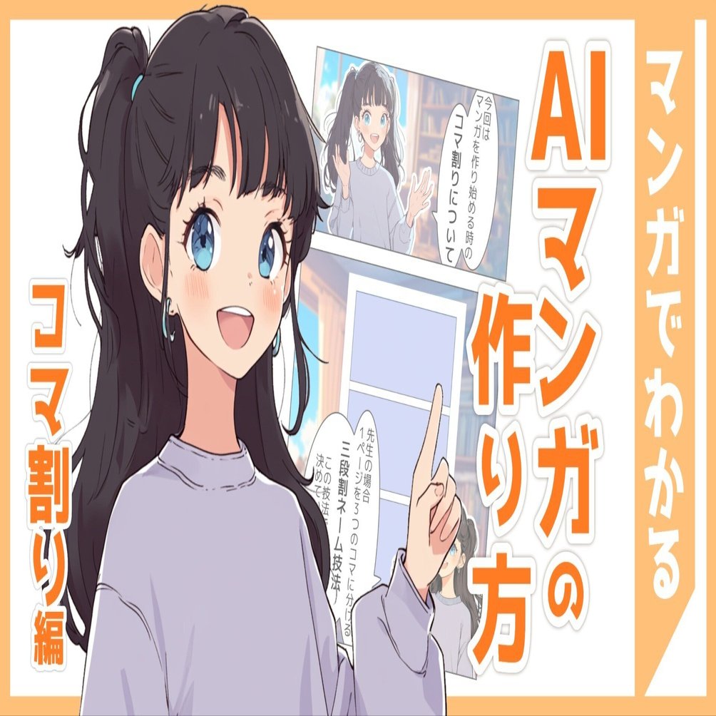 AIマンガの作り方】コマ割りは、こう作ればいいらしい…｜ダニー💻AI