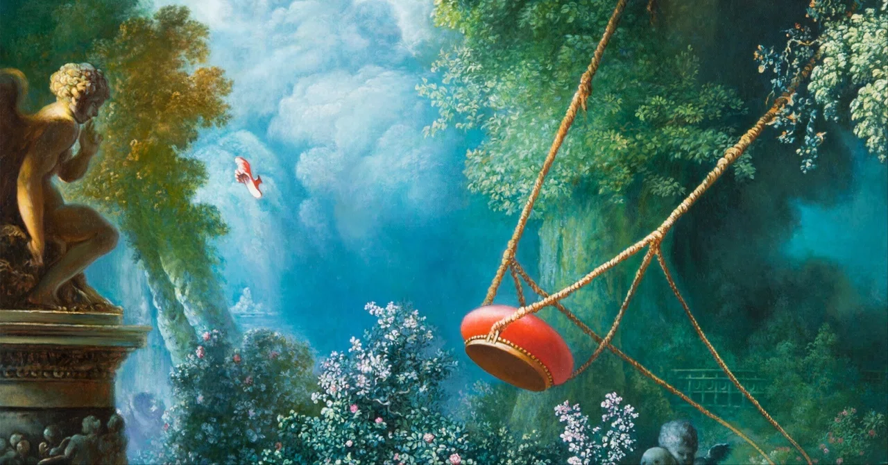 小川立夫、【湖辺の村】、希少な大判額装用画集より、美品、日本人画家、新品額装付 ブランコの絶好のチャンス」制作日記｜画家小川信治(Shinji Ogawa)の左手
