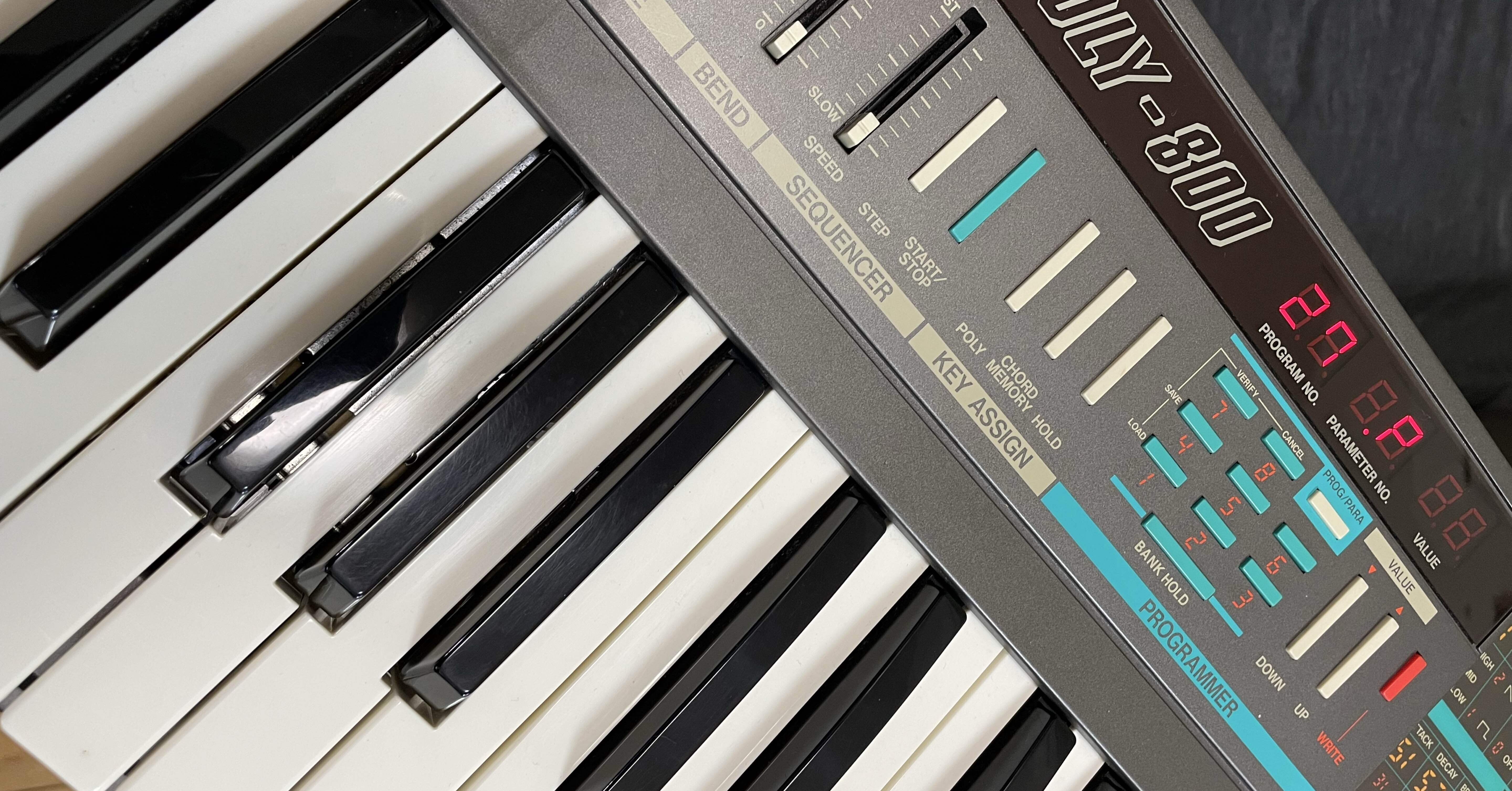 DTM】K社POLY-800のバッテリー交換と音色リストア｜スパルタ