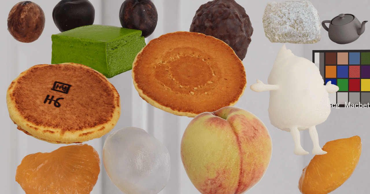 事例 4kドラマで大量のスイーツをフォトグラメトリーで3d化 L Espace Vision の Note 事例 4kドラマで大量のスイーツをフォトグラメトリーで3d化 L Espace Vision の Note