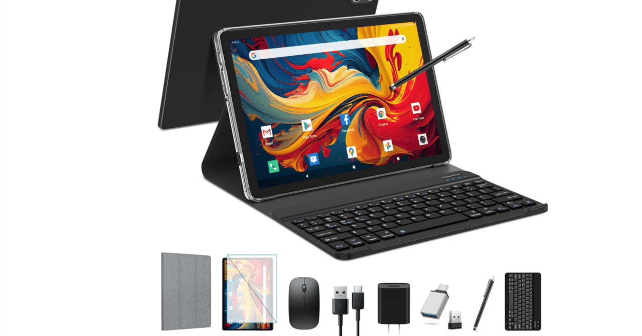 KADYBE 2MA-MIN ブラック タブレット KADYBE10インチ2in1タブレットWiFiモデル