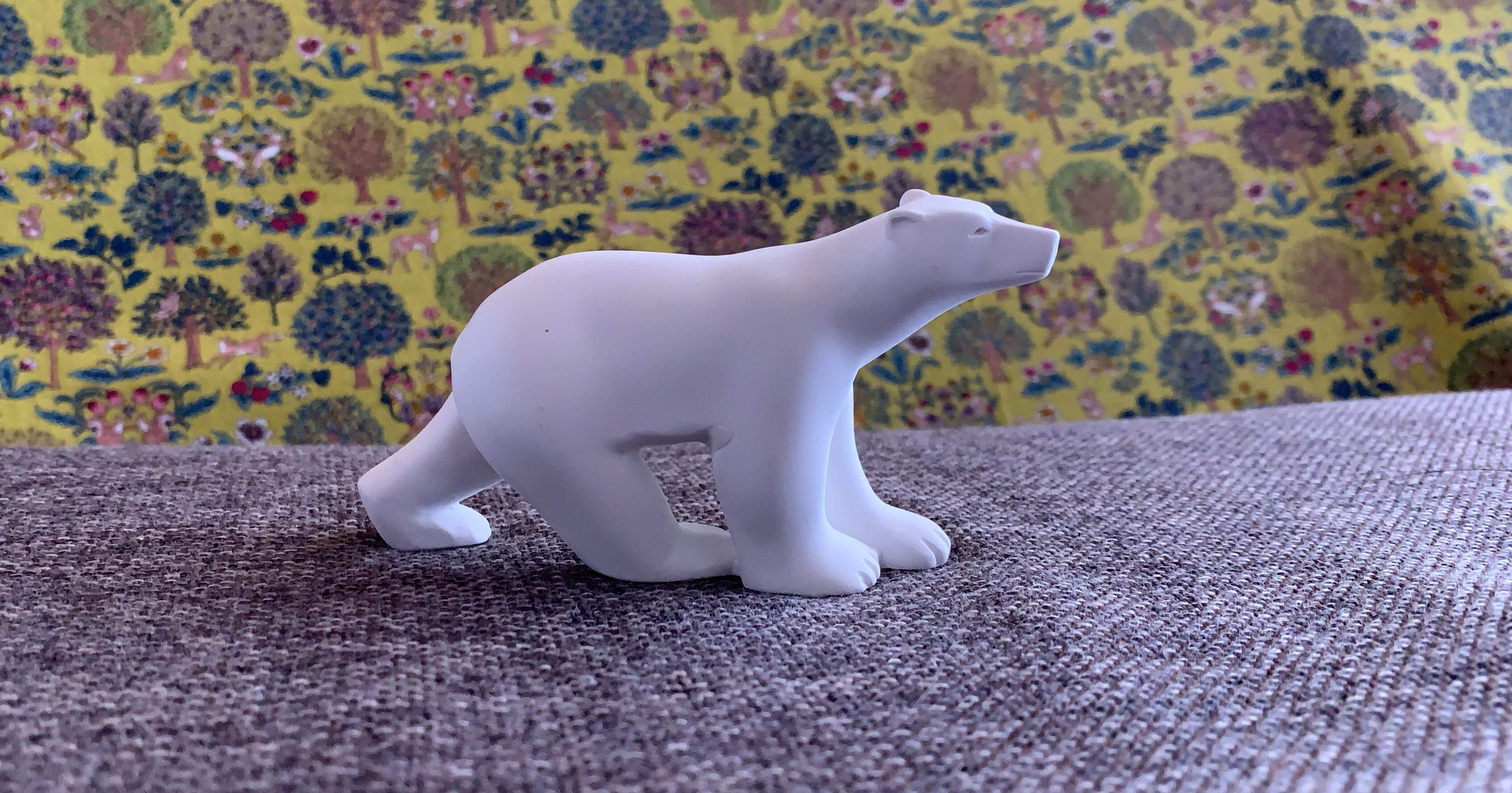 デフォルメの妙。①ポンポンのシロクマ。｜でぃーぷ ☆ パーポー