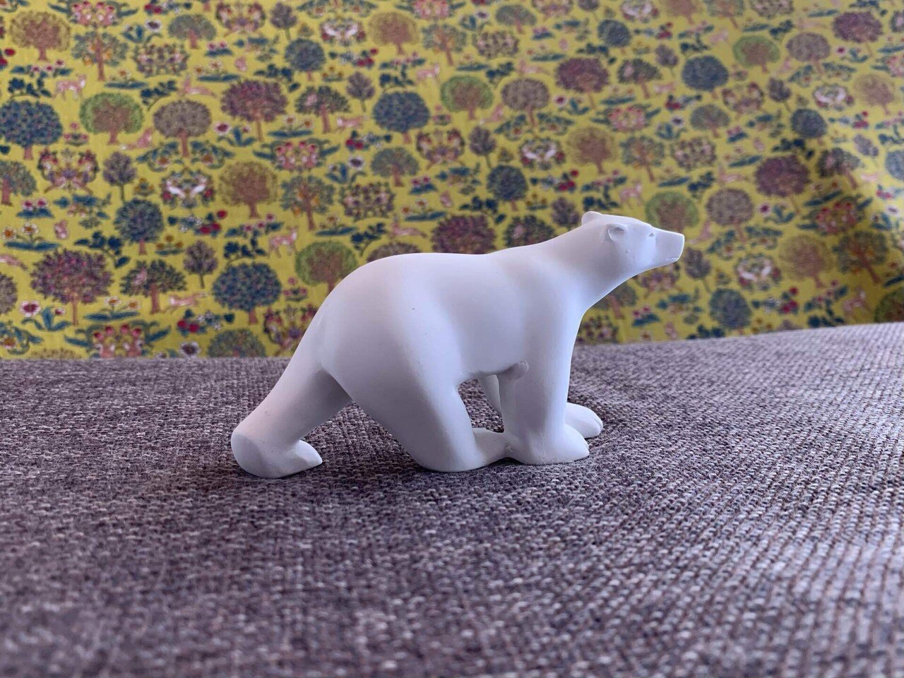 フランソワ・ポンポン作 シロクマ　スカルプチャー 像 MMA1984 刻印 希少 84年 ヴィンテージ フランソワ・ポンポン 「シロクマ」 スカルプチャー