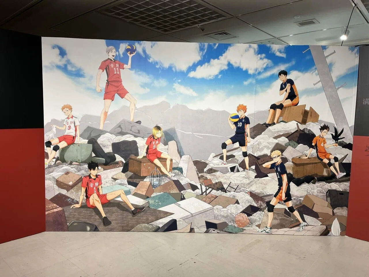 ハイキュー展に行ってきた🏐｜XXUX(読み方:ゆー)