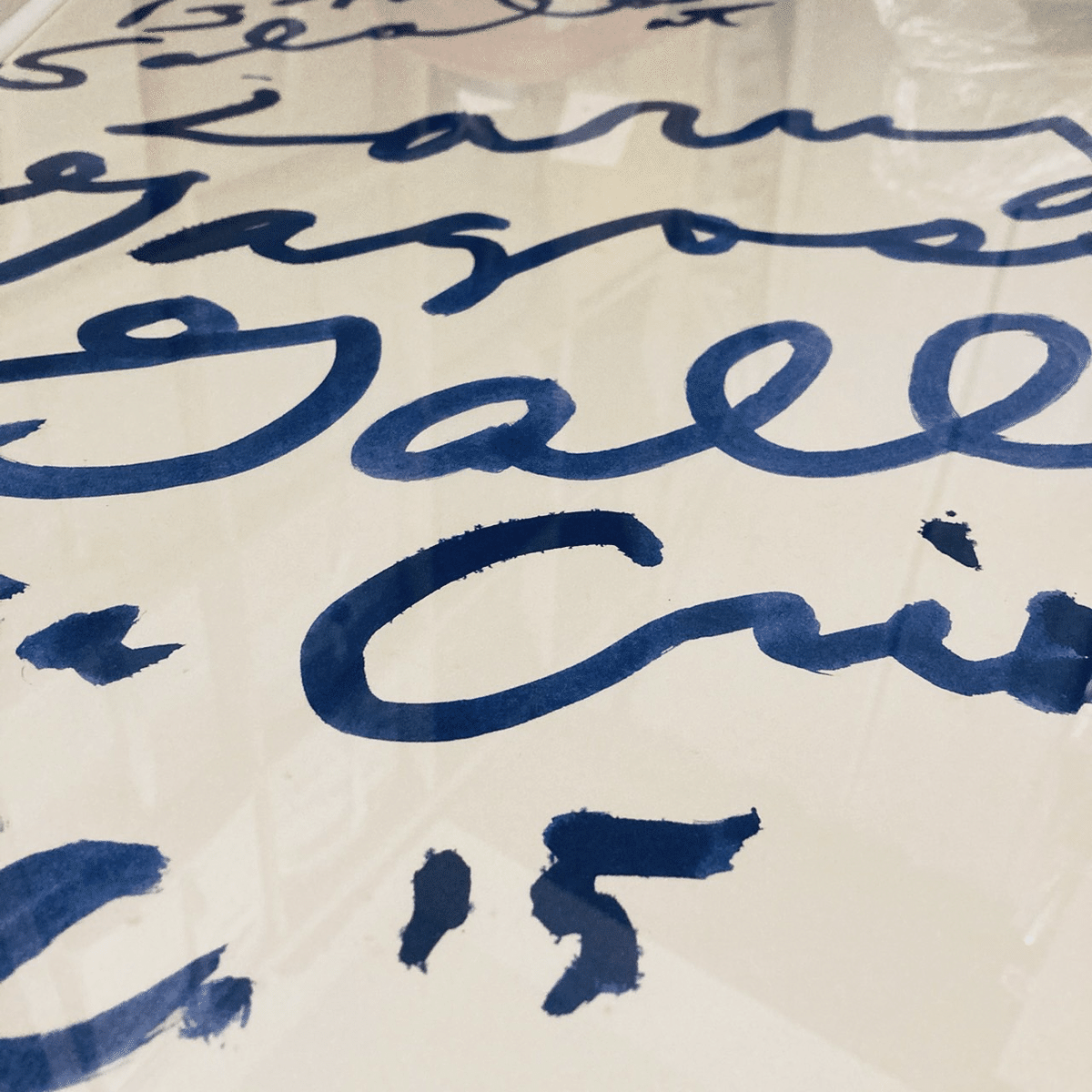 時を超えた美、Cy Twomblyの『Three Notes from Salalah