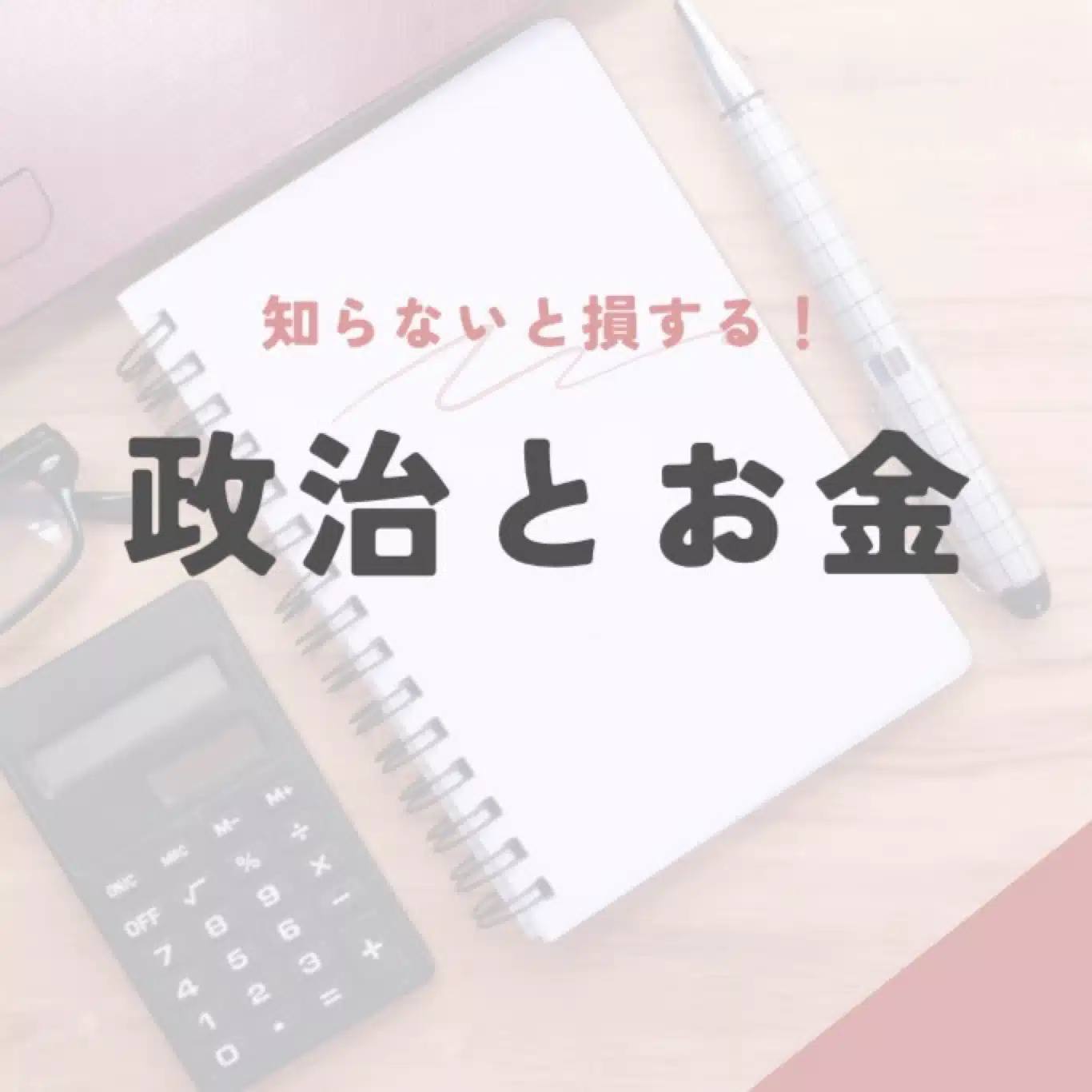 ゼロから始める政治とお金