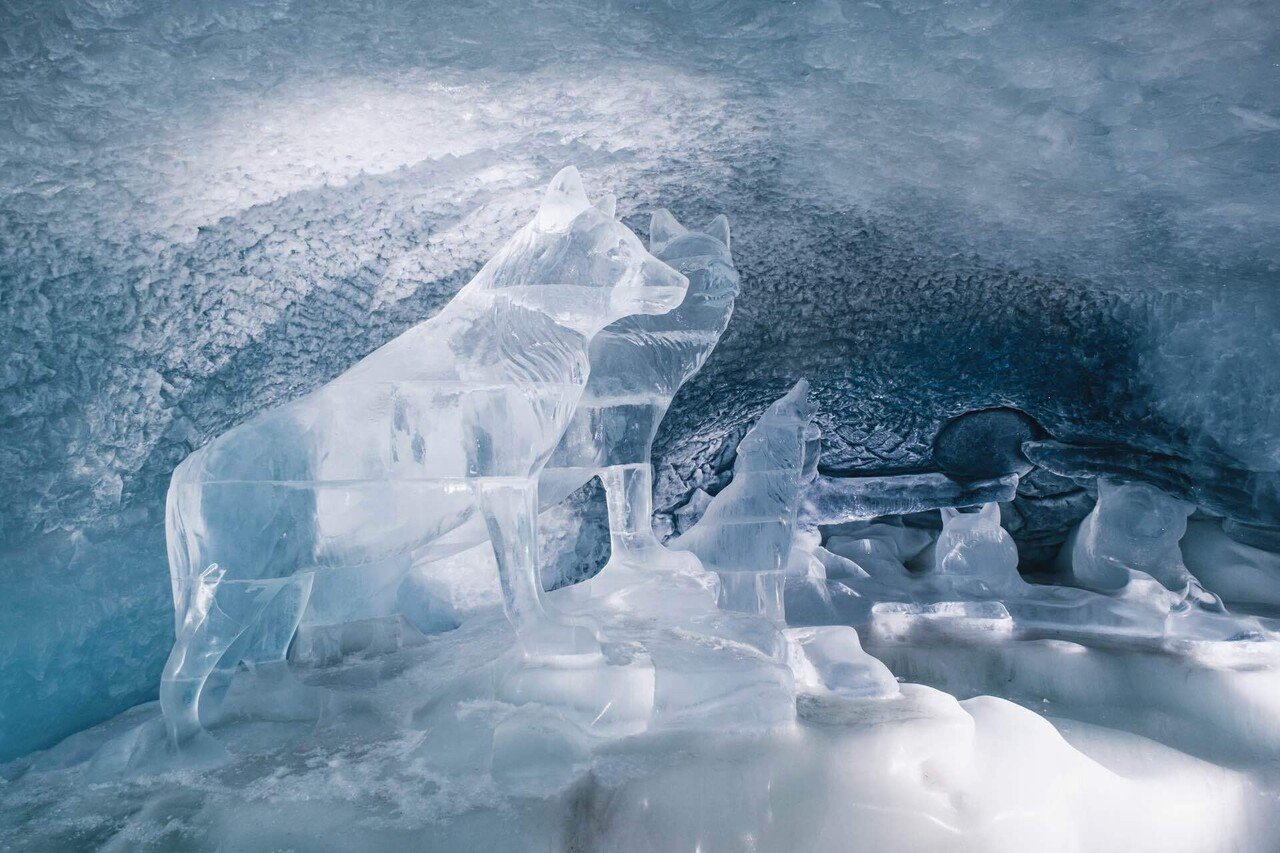 夏のスイスひとり旅🇨🇭Day6②真夏の高原に広がる雪と氷の世界(グ