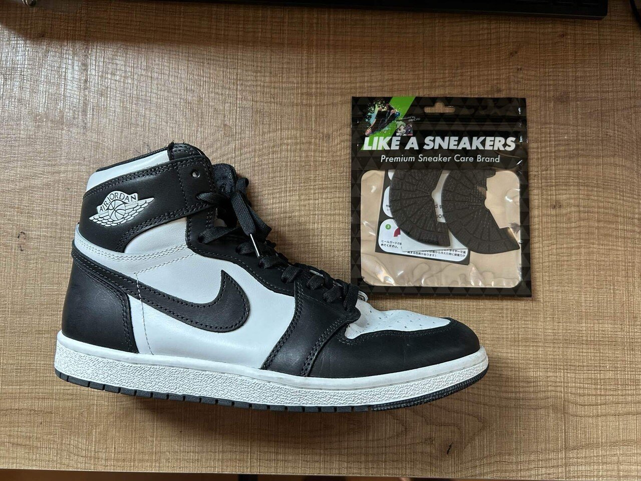 靴 NIKE AIR JORDAN 1 RETRO LOW  27.5cm ヒールガード！クリア！M 25.5～26cm NIKEエアジョーダンダンク