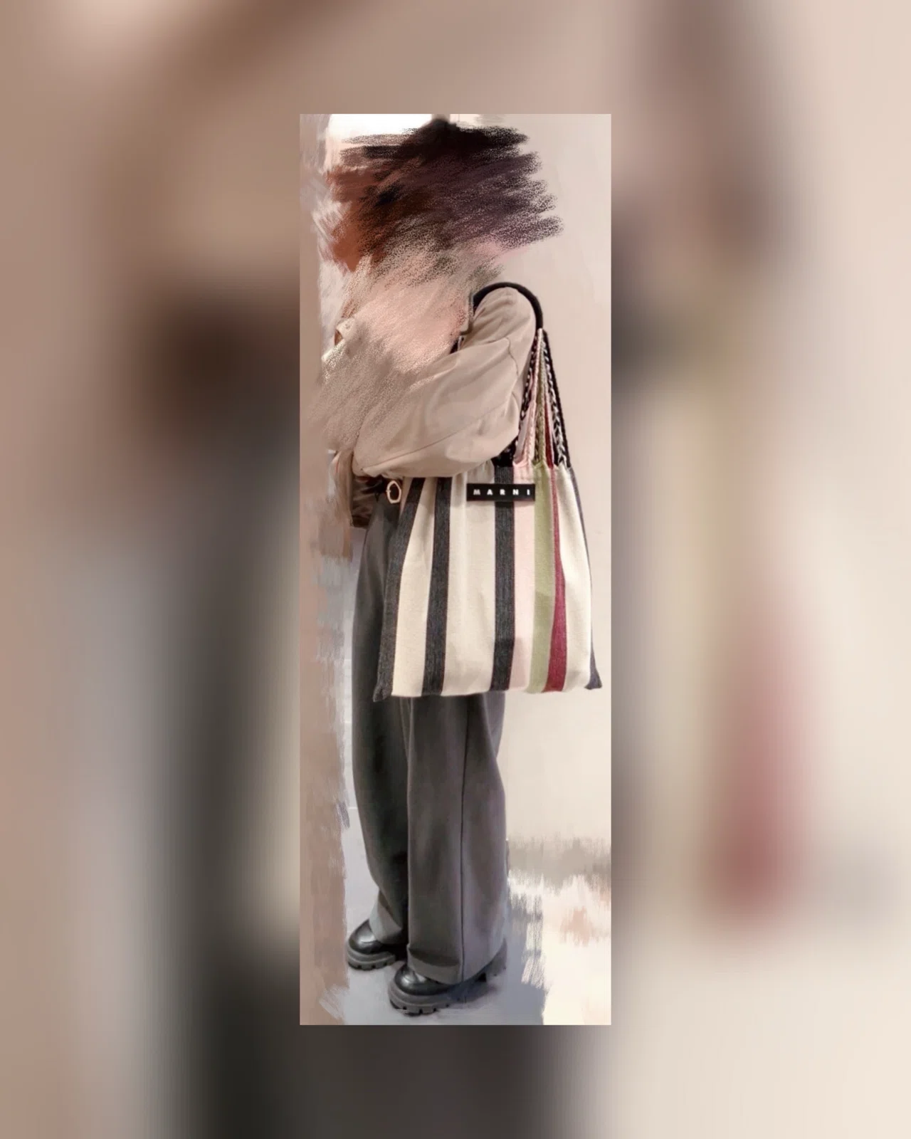 マルニ ハンモックバッグ 新品 クッキーサンド MARNI MARKETのハンモックバッグを買った｜ゆきな
