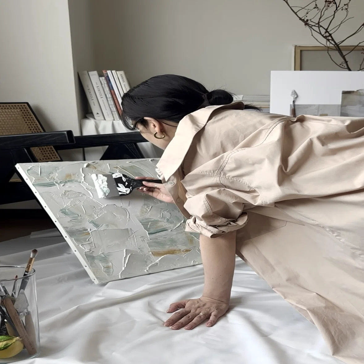 テクスチャーアート るちるさん専用 応用編】テクスチャーアートに深みを出す工夫・お悩み別Q&A｜Ikumi