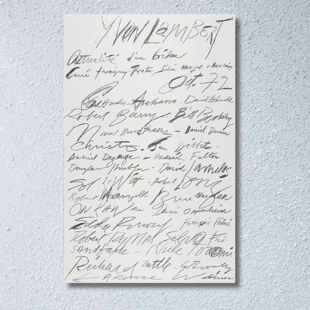 サイ・トゥーンブリーの世界に浸る、1972年の美を再発見する｜古着と