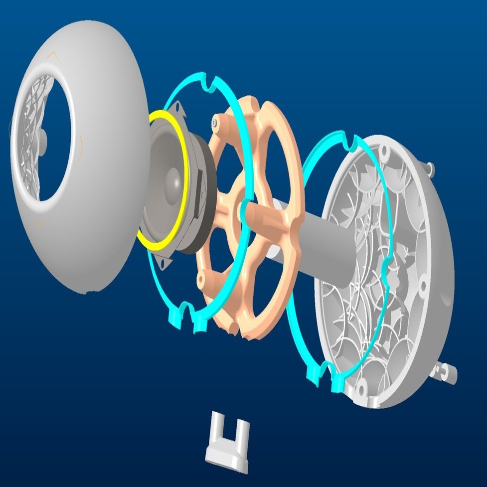 3Dプリンターでエンクロージャー作成｜taka_bond