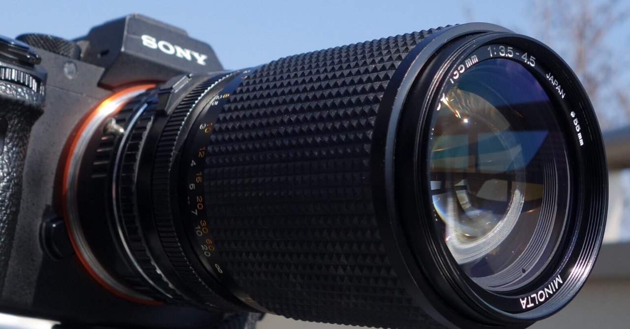 元祖便利ズーム！MINOLTA MD ZOOM 35-135mm f3.5-4.5｜あんのうん01