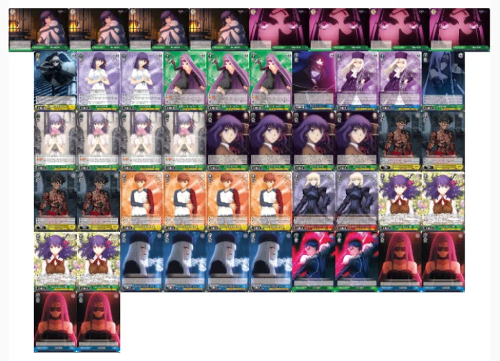 ヴァイスシュヴァルツ Fate まとめ売り ヴァイス fate まとめ売り 【公式通販】