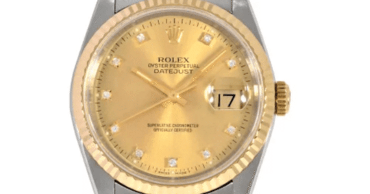 ロレックスのデイトジャスト型番見分けれますか？ ゴールドプラザ高槻