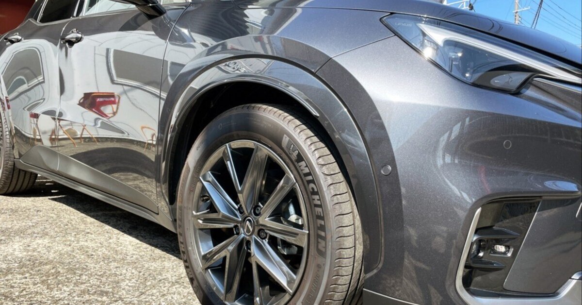 LEXUS LBX フェンダーアーチモール 左右リアのみ レクサスNX