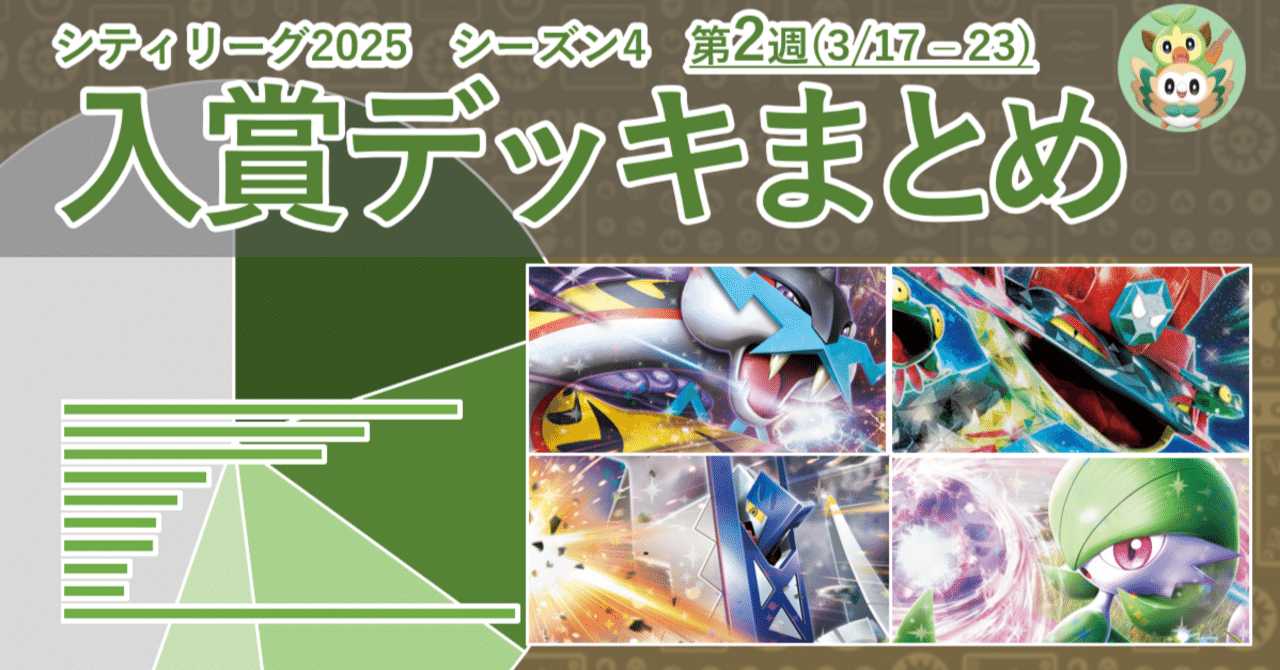 ＼半額SALE／ ポケカ 入賞デッキまとめ 第2週 シーズン4 シティリーグ2025 ポケモンカードゲーム