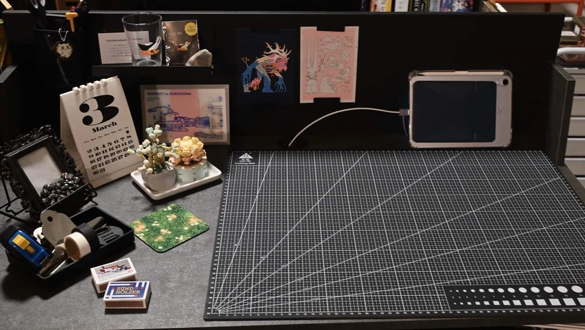 Computer Ruler 30cm Work Desk Update|NEO枯山水