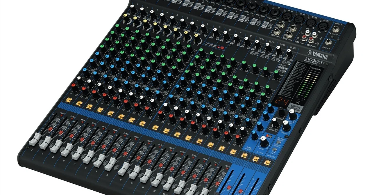 み*み様 Yamaha MG20XU デジタルミキサー　ジャンク品 音響班】ミキサー操作：基礎・応用【MG20XU】｜ジャンク品置き場