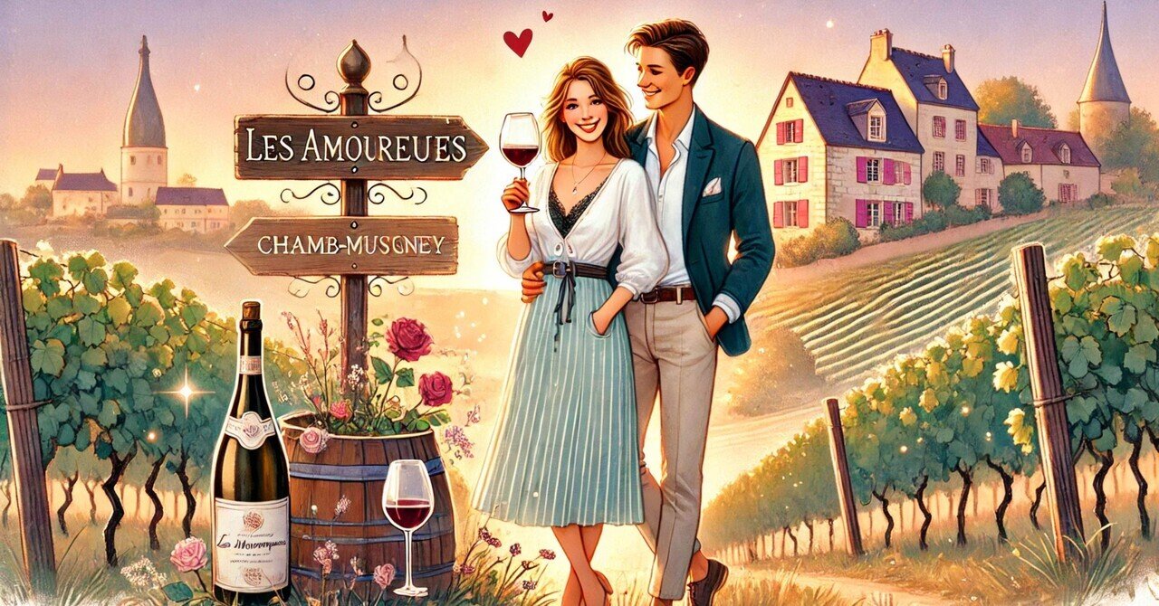 恋人たちのワイン「レ・ザムルーズ」：ロマンティックな畑が紡ぐシャン