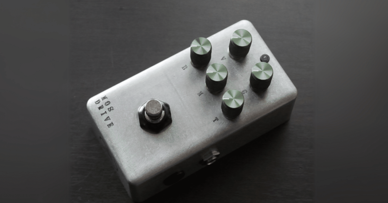 アンプのような音作りを足元で！3バンドEQ搭載「MOS Drive」で理想の