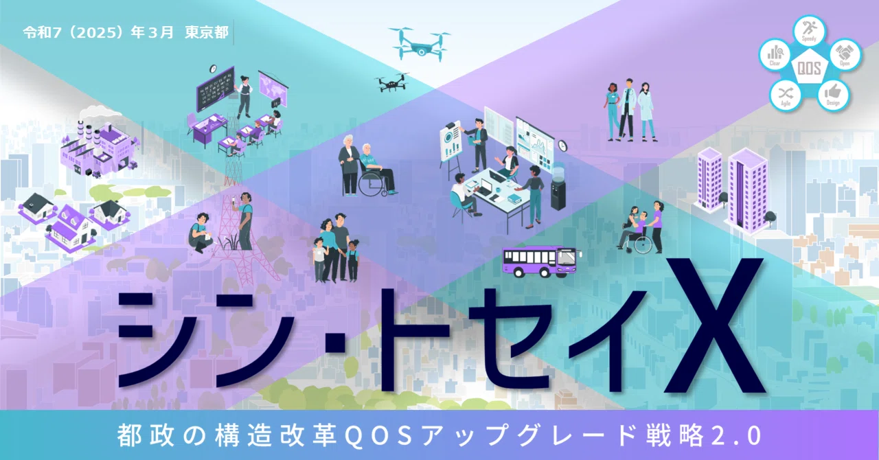 組織・分野を越えたDXで改革を次のステージへ！シン・トセイXを策定