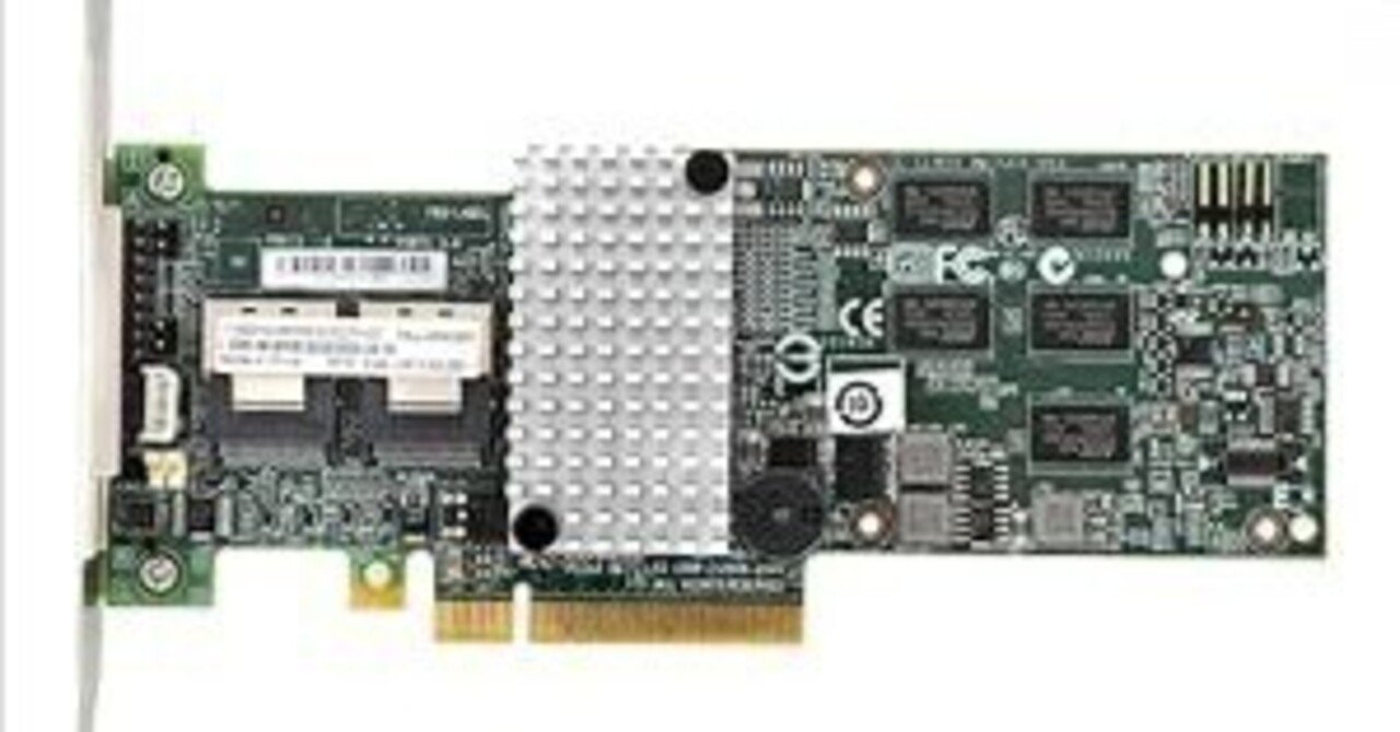 M5015アレイカードを使って、SASハードディスクのRAID5を構築した話