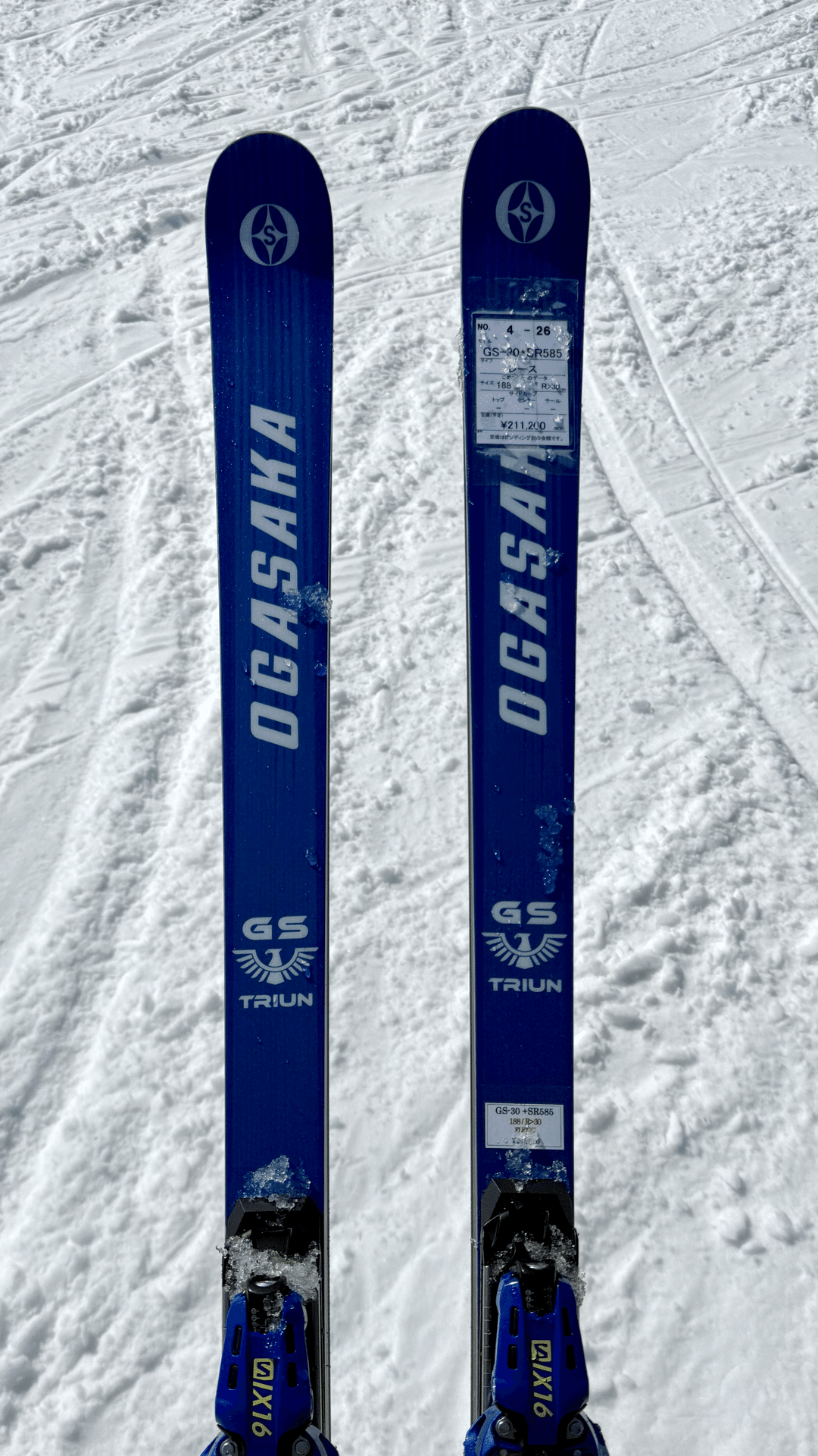 試乗レポート】2025-2026ニューモデルスキー188cm R30の競技板を