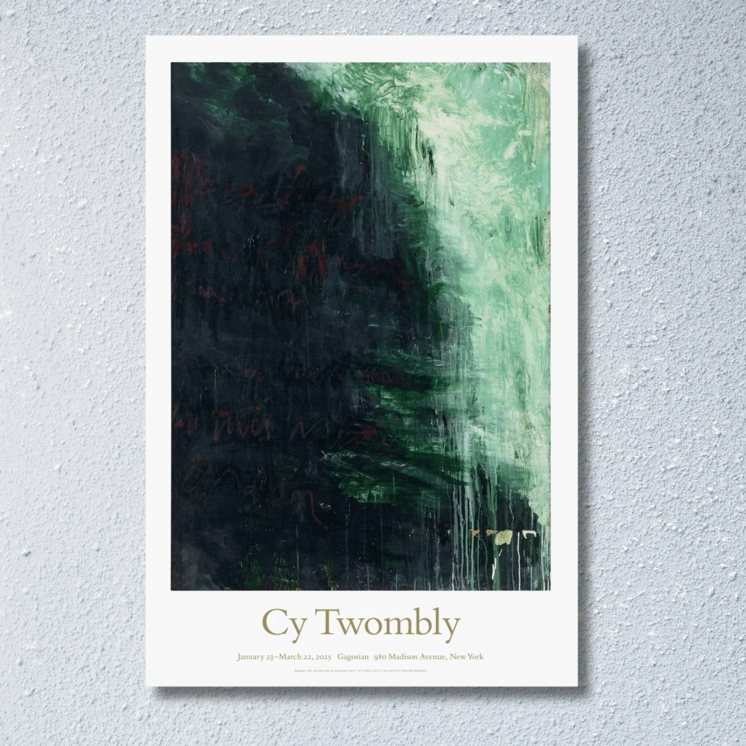 色彩の詩、Cy Twomblyが語る未来｜古着とポスターの部屋