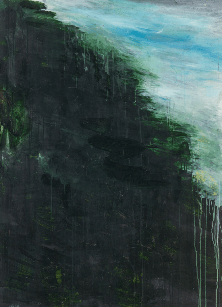 Cy Twombly サイ・トゥオンブリー　Paesaggio（1986） 色彩の詩、Cy Twomblyが語る未来｜古着とポスターの部屋