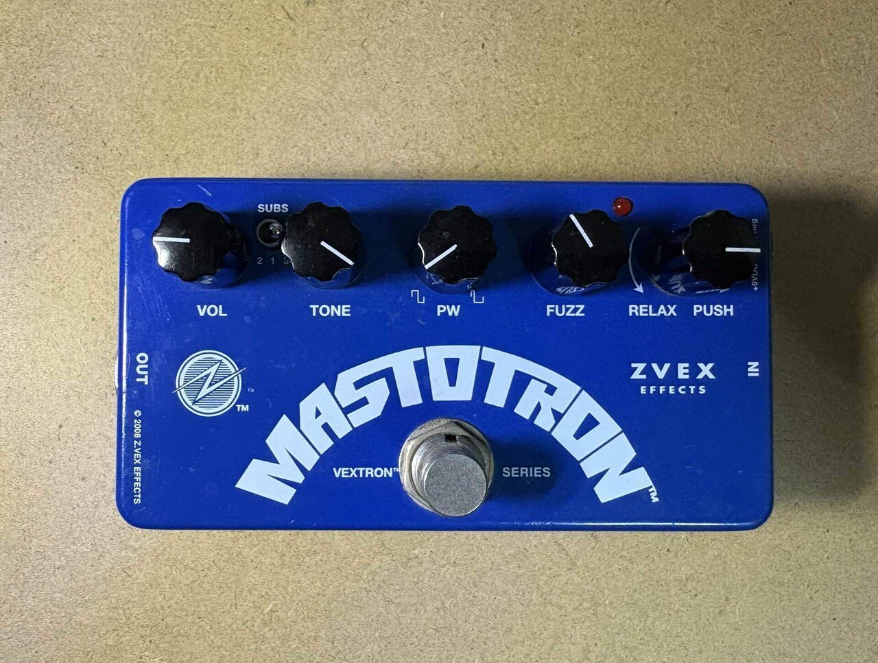 Z.VEX MASTOTRON ファズ Z.Vex Mastotron – United States