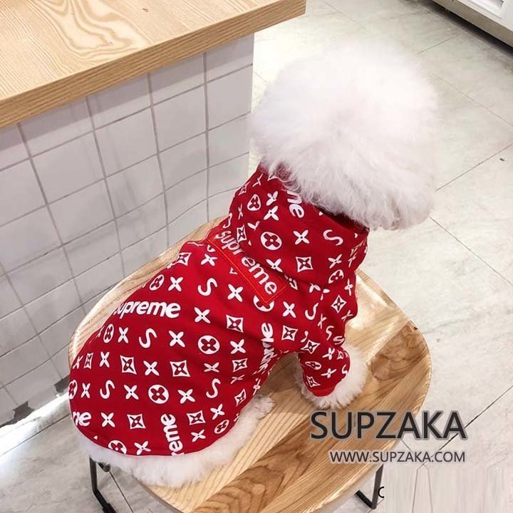 Supreme 犬 服 防寒パーカー シュプリーム ペットウェア 秋冬 人気 Supzaka Note Supreme 犬 服 防寒パーカー シュプリーム ペットウェア 秋冬 人気 Supzaka Note