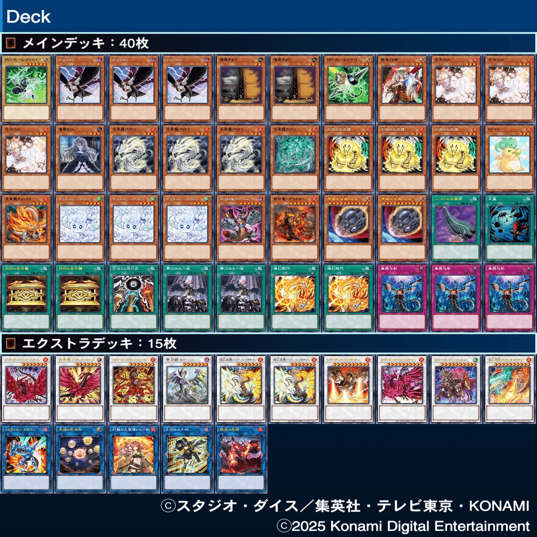 DCの振り返りと使用デッキ｜root.jp