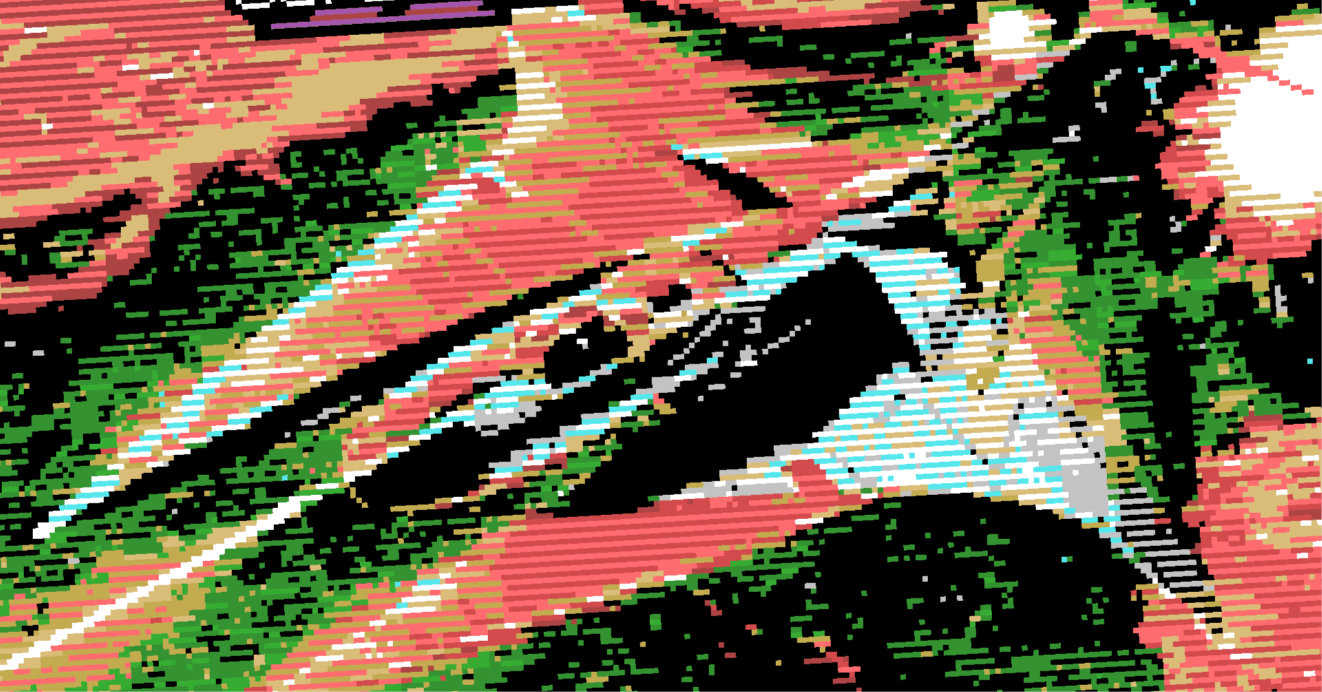 MSX1風CG1枚絵の中間色表現には横じまディザを勧める理由｜Harayoki