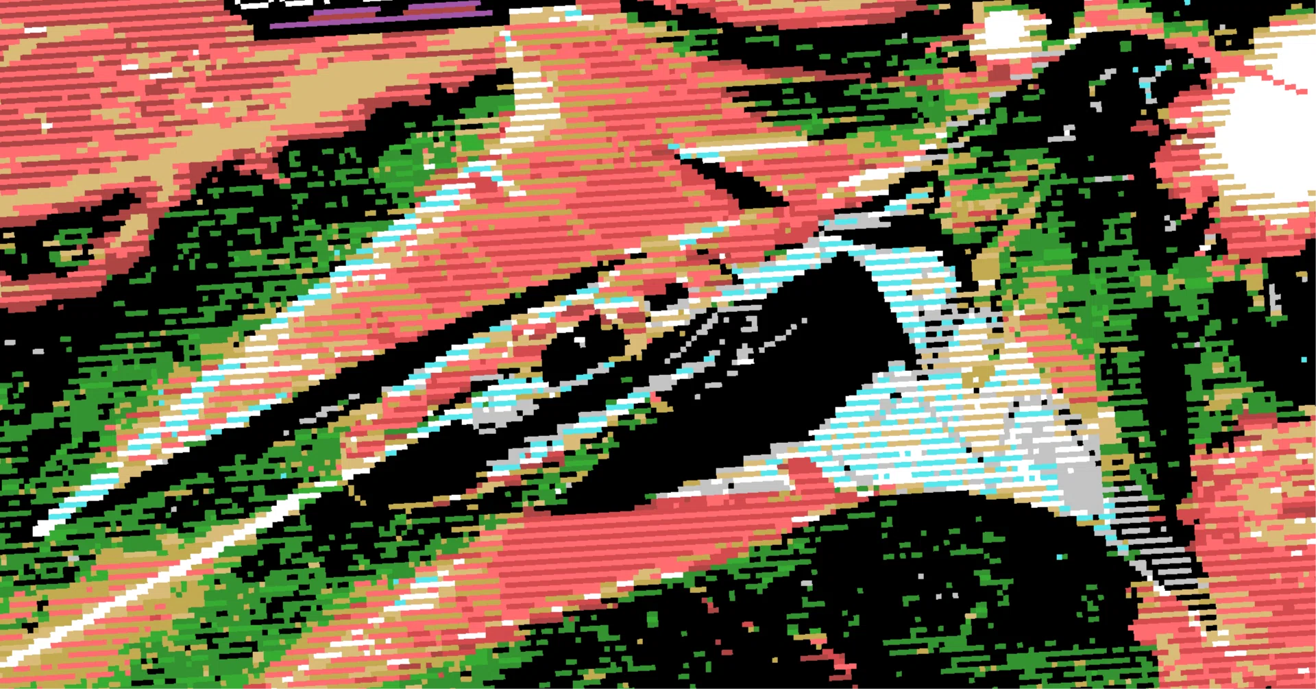 MSX1風CG1枚絵の中間色表現には横じまディザを勧める理由｜Harayoki