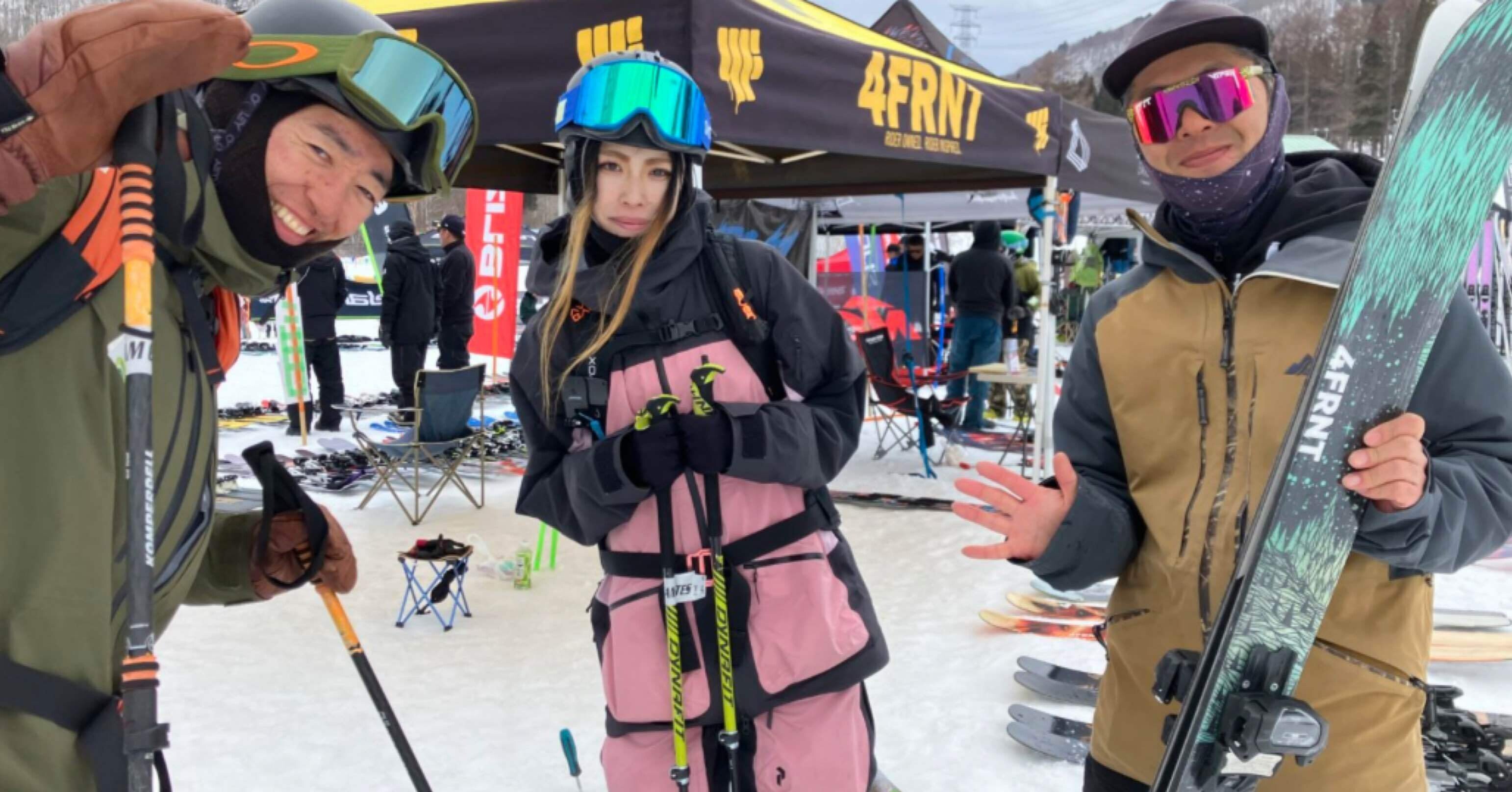 Day48 / 苗場 / 試乗会は物欲爆上がりで危険｜Kaho🍈フリーライド日記