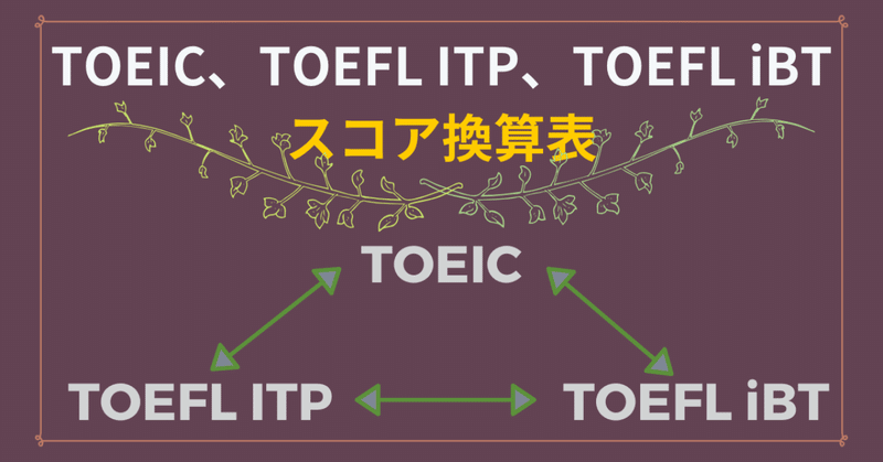 63_TOEIC_TOEFLスコア換算