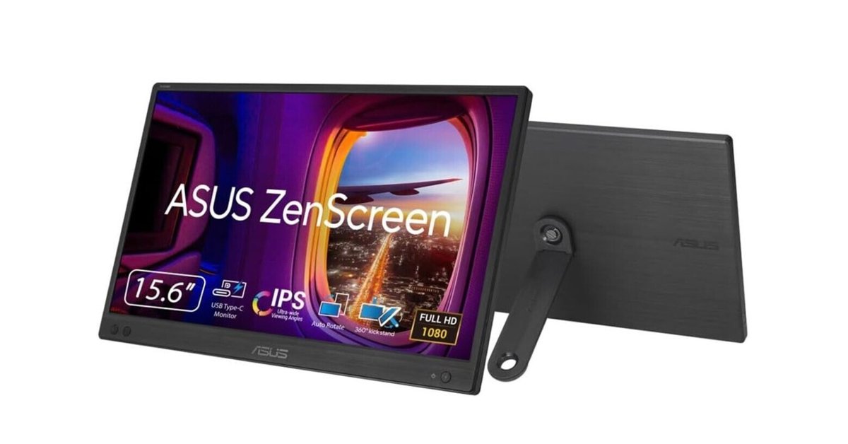 新品！モバイルモニター　キックスタンド型　保護カバー付き薄型　非光沢ブルーカット 新品！モバイルモニター キックスタンド型 保護カバー付き薄型