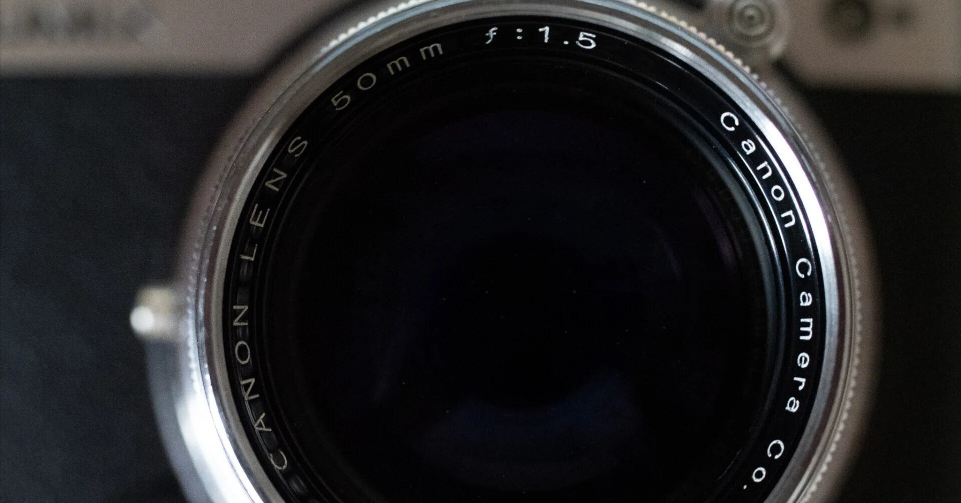 【良品】Canon キャノン L39 50mm F1.5 レンズ #582 CANON LENS 50mm F1.5 キャノン レンズ 50/1.5 Lマウント L39 キャップ