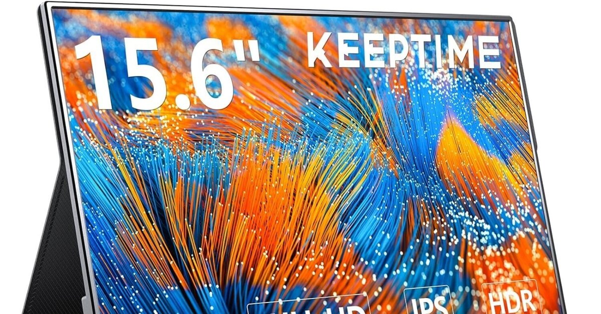 レビュー】KEEPTIME モバイルモニター 15.6インチ 1920*1080 レビュー】KEEPTIME モバイルモニター 15.6インチ 1920*1080