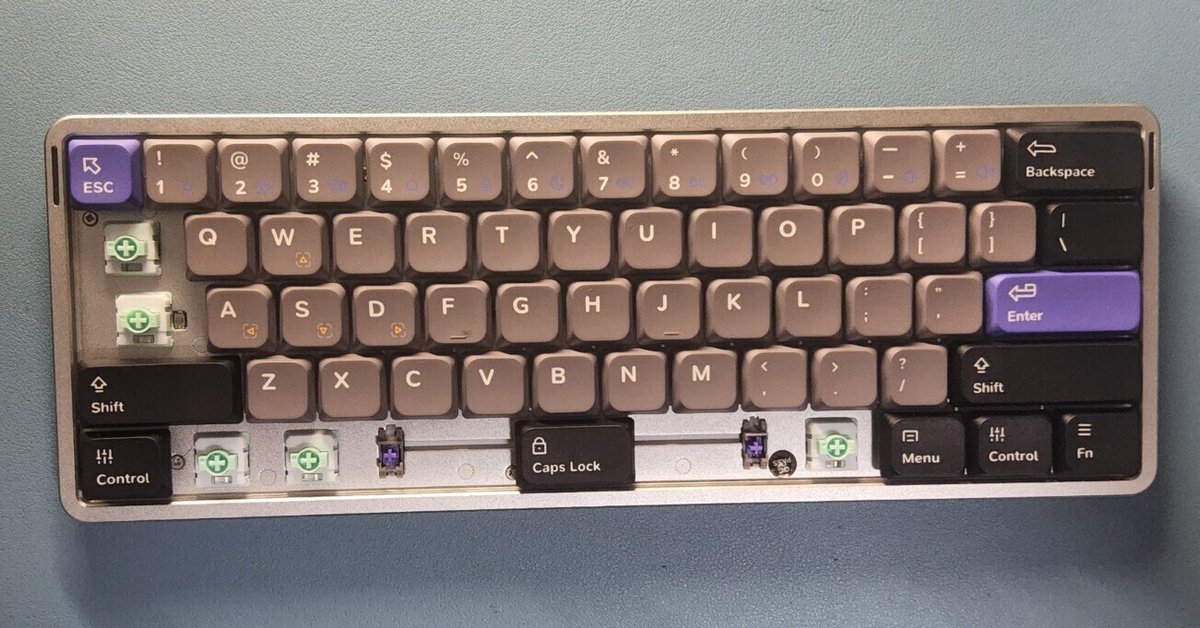 Amazon | nuphy Air60 HE 磁気スイッチ ゲーミングキーボード 61
