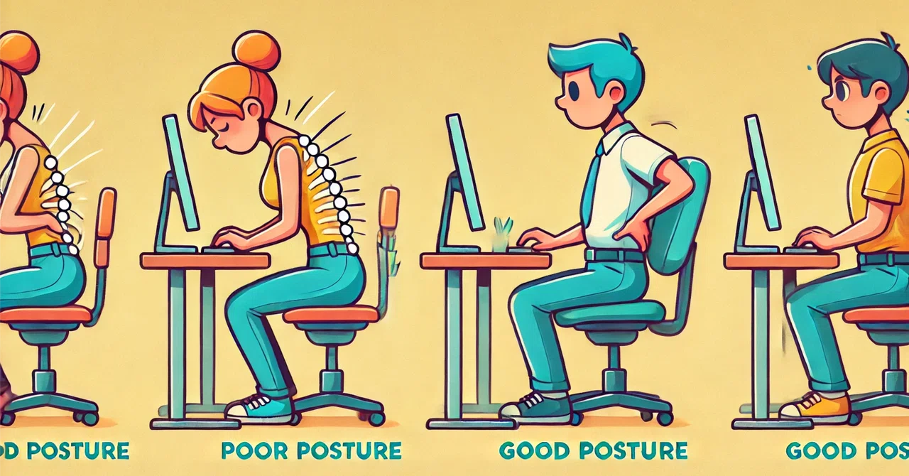Health Ridsk Is That Posture Okay? Surprising Health Risks Caused by Hunchback!|健康 ...
