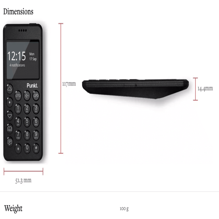 スマホ断捨離は可能なのか？ - ミニマリスト携帯 Punkt. MP02を使った