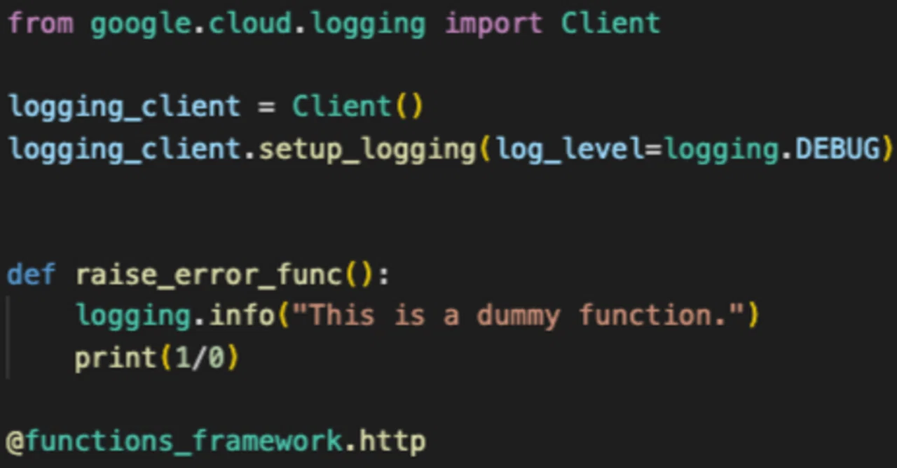 PythonログをCloud Loggingへ連携して、いい感じに見れるようにする|M0T0