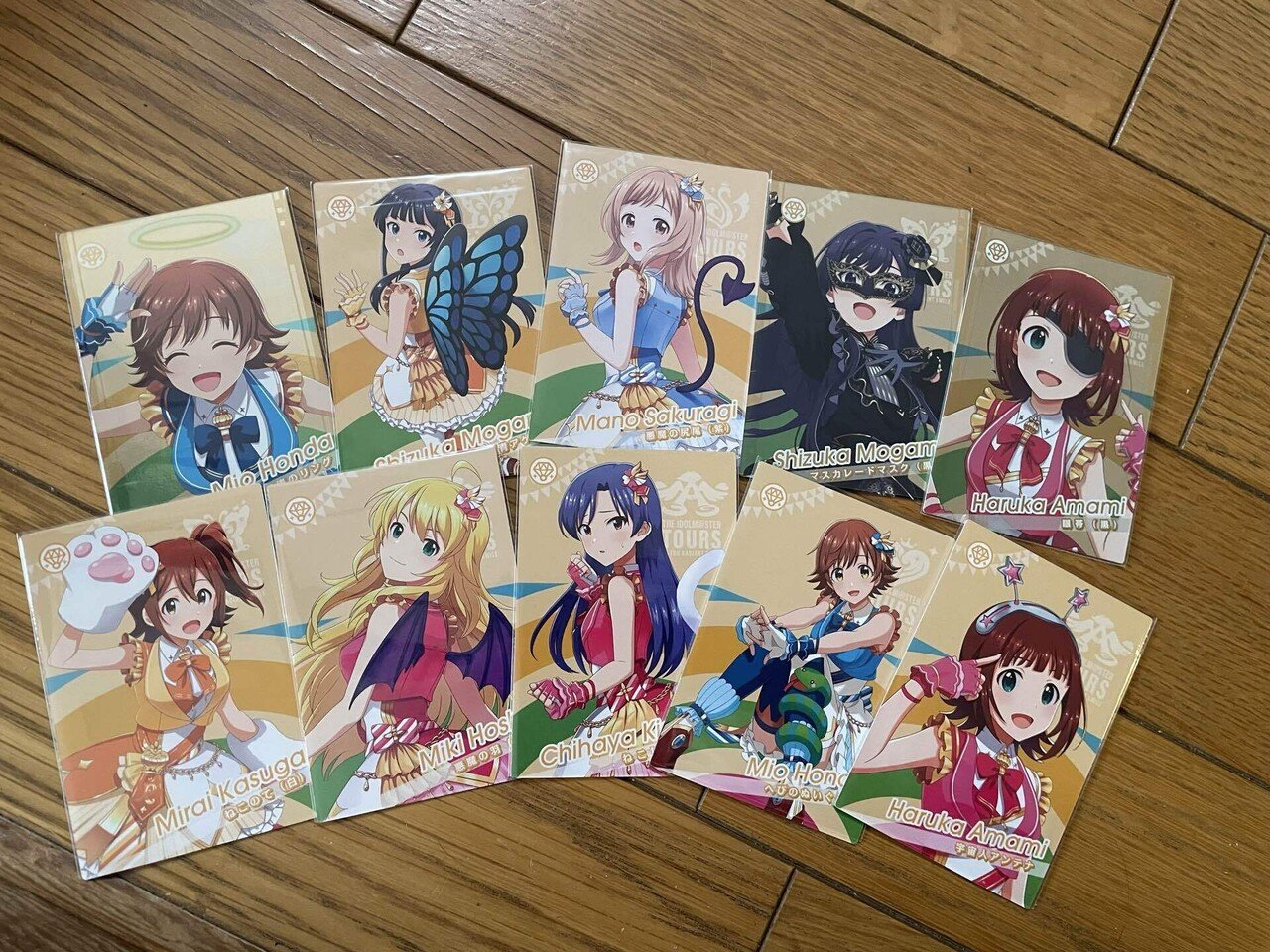 ツアマス ssr まとめ SSR 美希 パラレル SR以下セット アイドルマスター ツアーズ