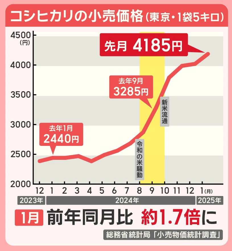解説/ 米の値段が下がらない理由について｜江戸っ子