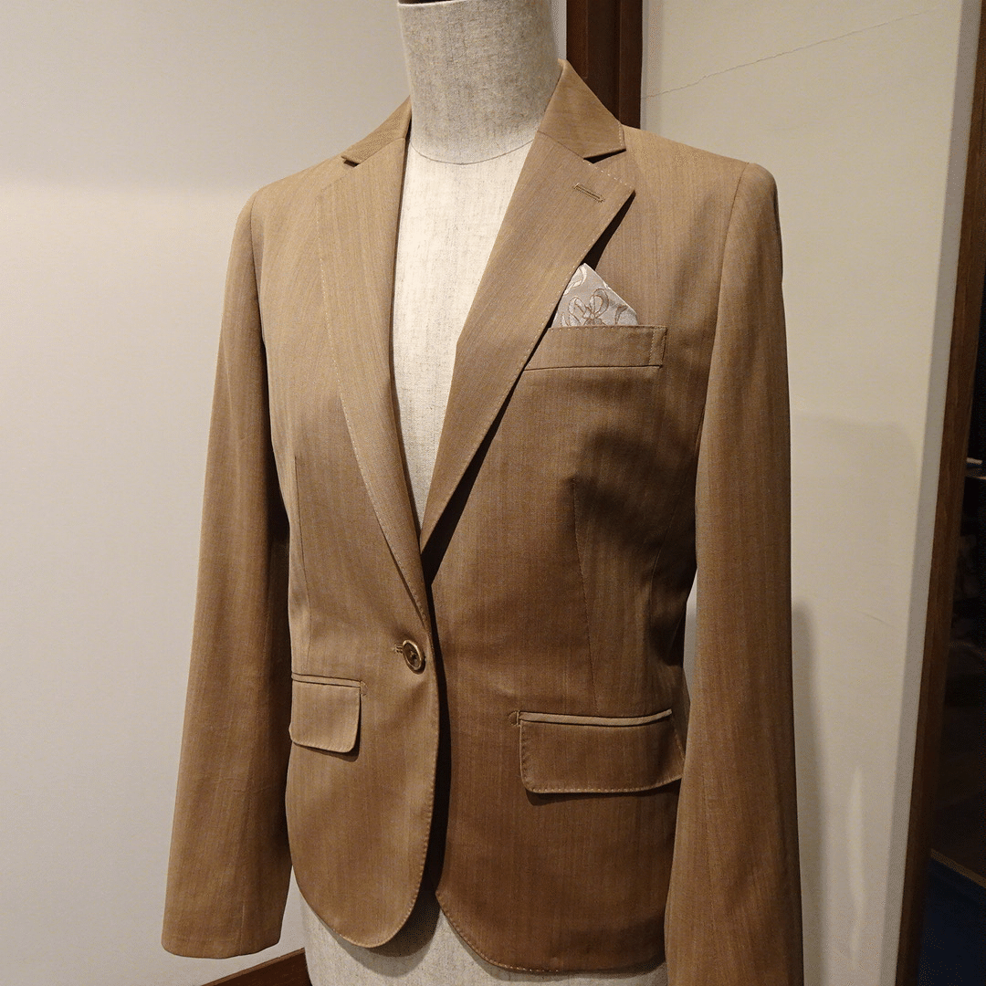 タリアデルフィノ　ダークブラウン　ソラーロ　 ビジネススーツ シングルブレスト タリアデルフィノ ダークブラウン ソラーロ ビジネススーツ シングル